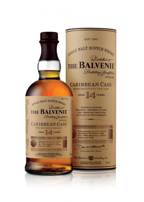Balvenie 14 Year Old Carribean Rum Scotch Whisky