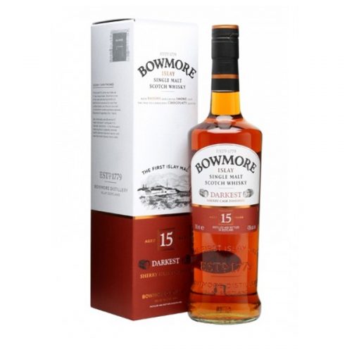 Bowmore 15 Year Darkest Sherry Cask Single Malt Scotch Whisky