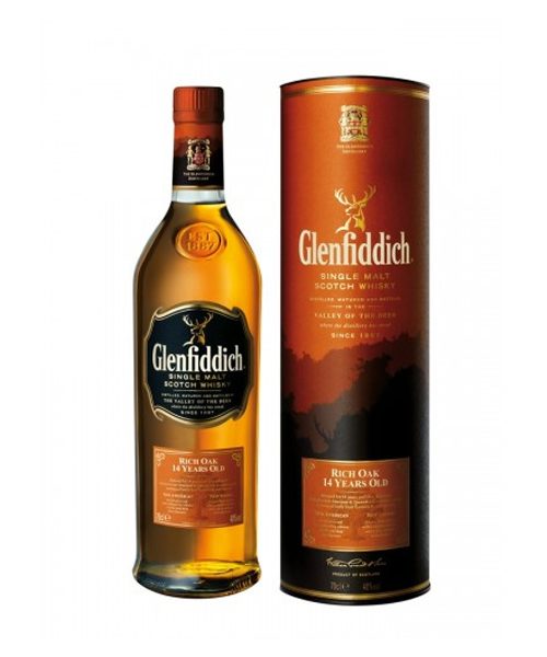 Glenfiddich 14 Year Old Rich Oak Single Malt Scotch Whisky