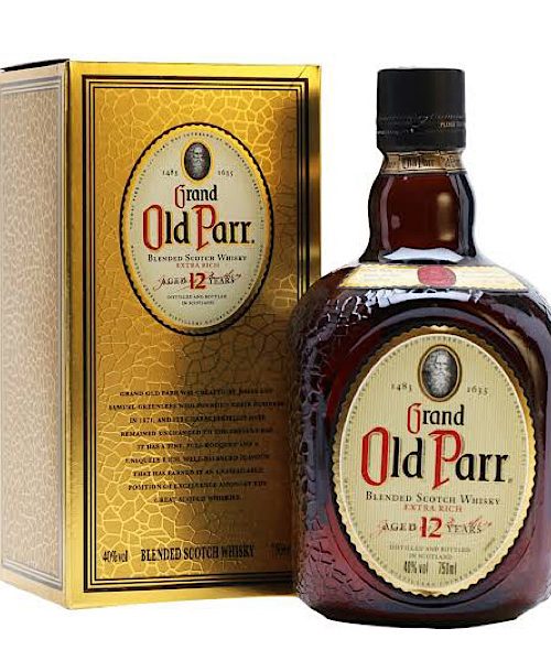 Grand Old Parr 12 Year Blended Scotch whisky 750ml