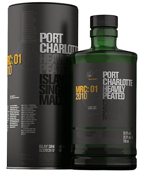 Port Charlotte Heavily Peated Single Malt Scotch Whisky