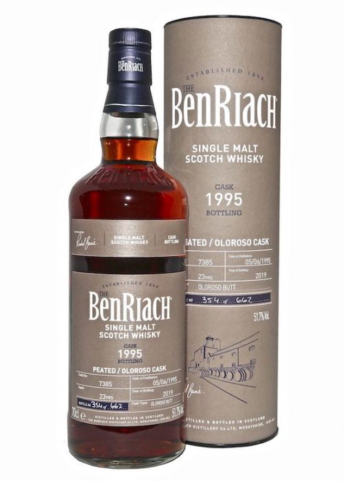 BenRiach Single Malt Peated Oloroso Cask Whisky scotland