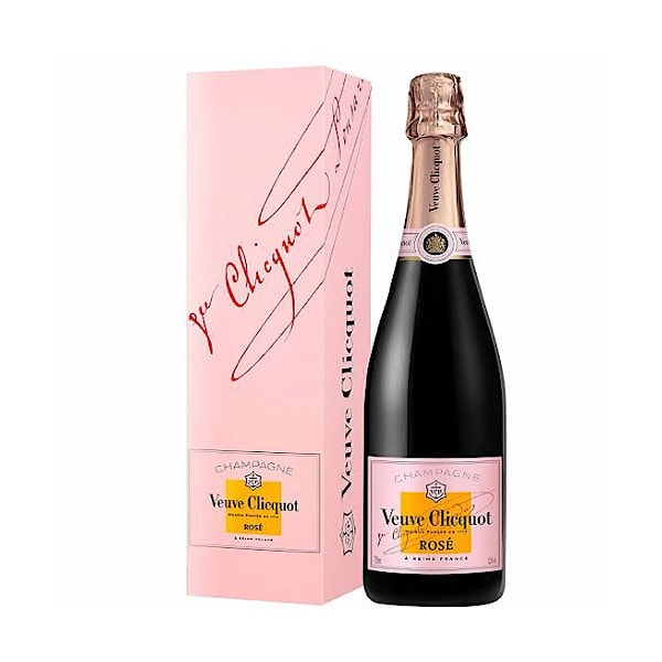 veuve clicquot rose champagne/750ml 2本